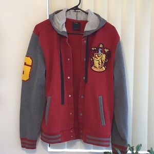 Harry Potter Gryffindor Letterman Jacket (#5)